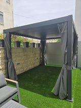 Louvered Pergola Awning 10 x 13 Feet