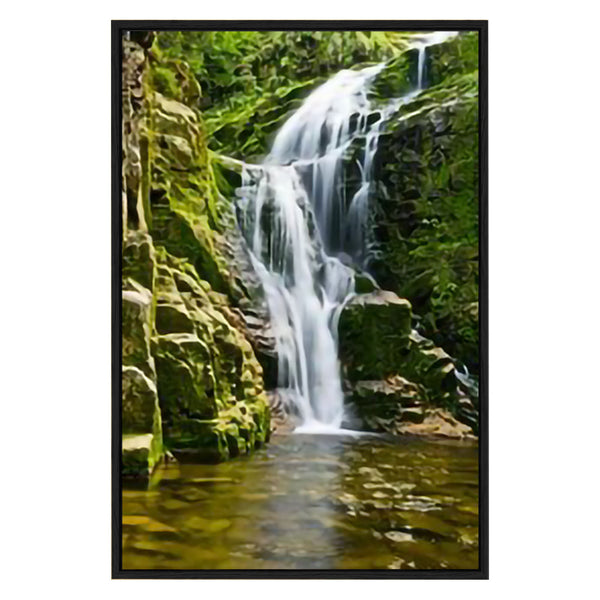 Eurotex Waterfall Design 1, Canvas Printed, Wall Art & Paintings
