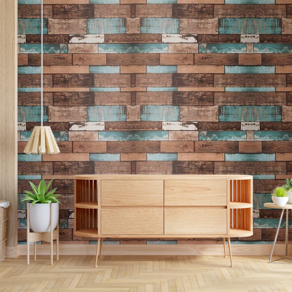 Eurotex Brick Design, Peel and Stick Wallpaper, Self Adhesive Wallpaper Rolls - (45 cm x 300cm)