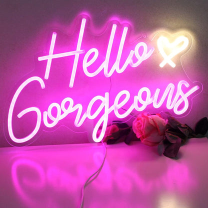 neon name lights