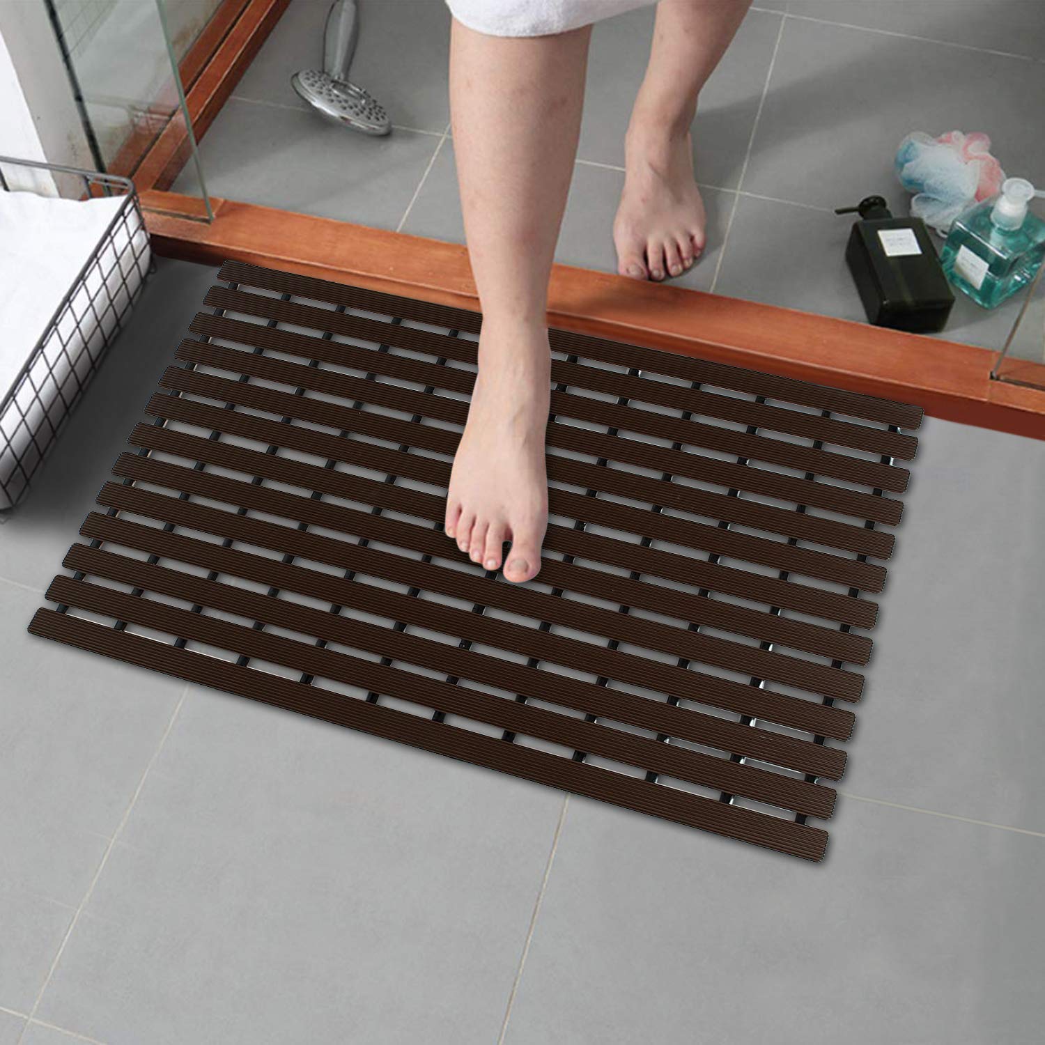 anti slip in bath mat