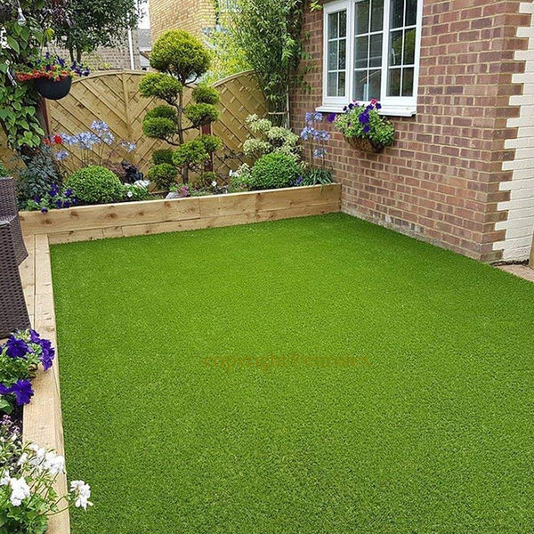 Synthetic Artificial Grass Turf | Fake Grass for Lawn & Garden - 40mm, 6.5 ft X 20 ft, Natural Green