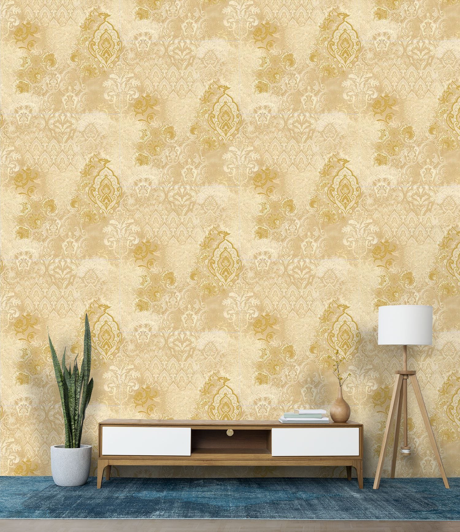 wallpaper designs for living room